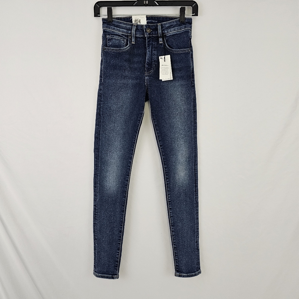 Levi’s Women's Made & Crafted Japanese Denim Jeans High-Rise Skinny 721 24 x 30